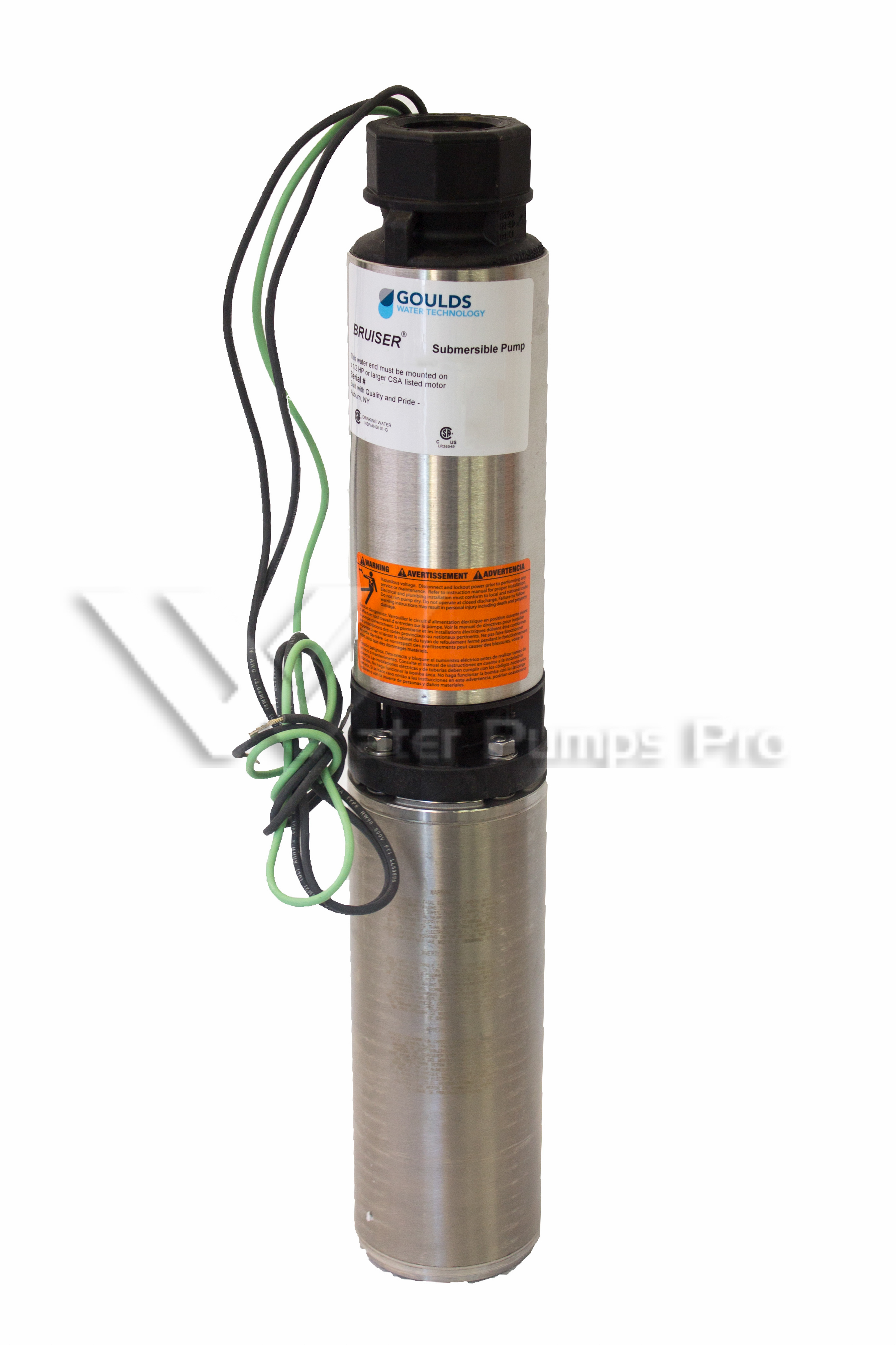 Goulds 10SB05422C 10GPM 1/2HP 230V Submersible Water Well Pump